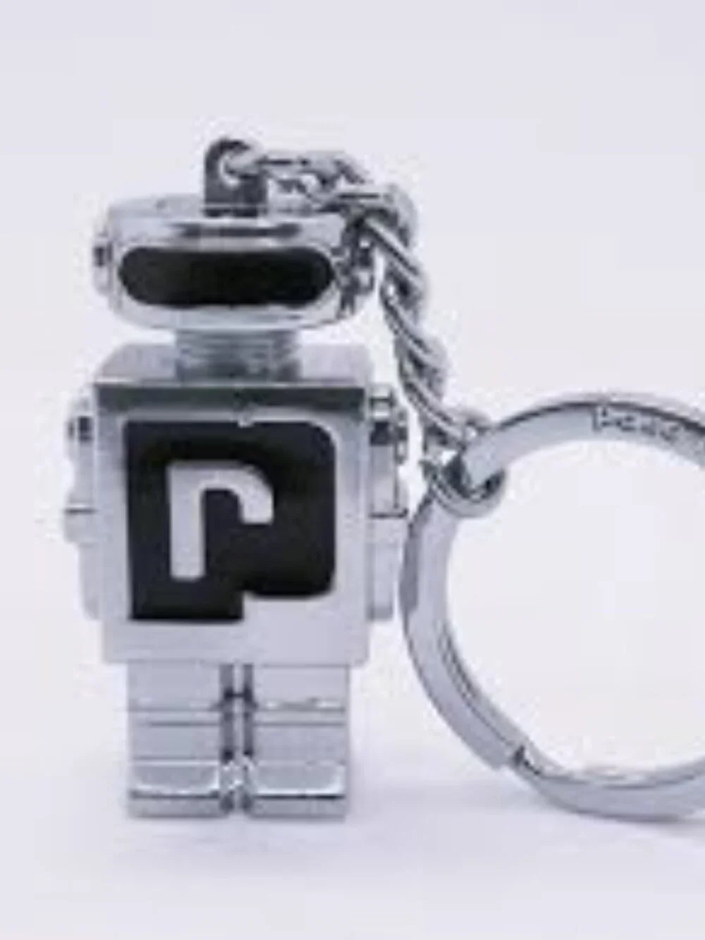 Paco Rabanne Phantom Travel Kit-Black Reversible Pouch&Key Chain Set-2pc-NEW
